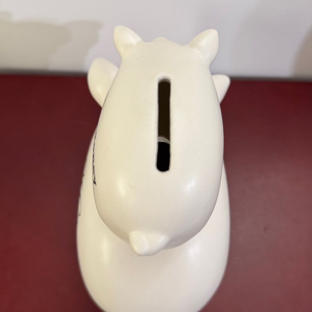 Funny His & Her Piggy Bank: Coin Drop Ceramic Novelty Bank - Picture 6 of 7